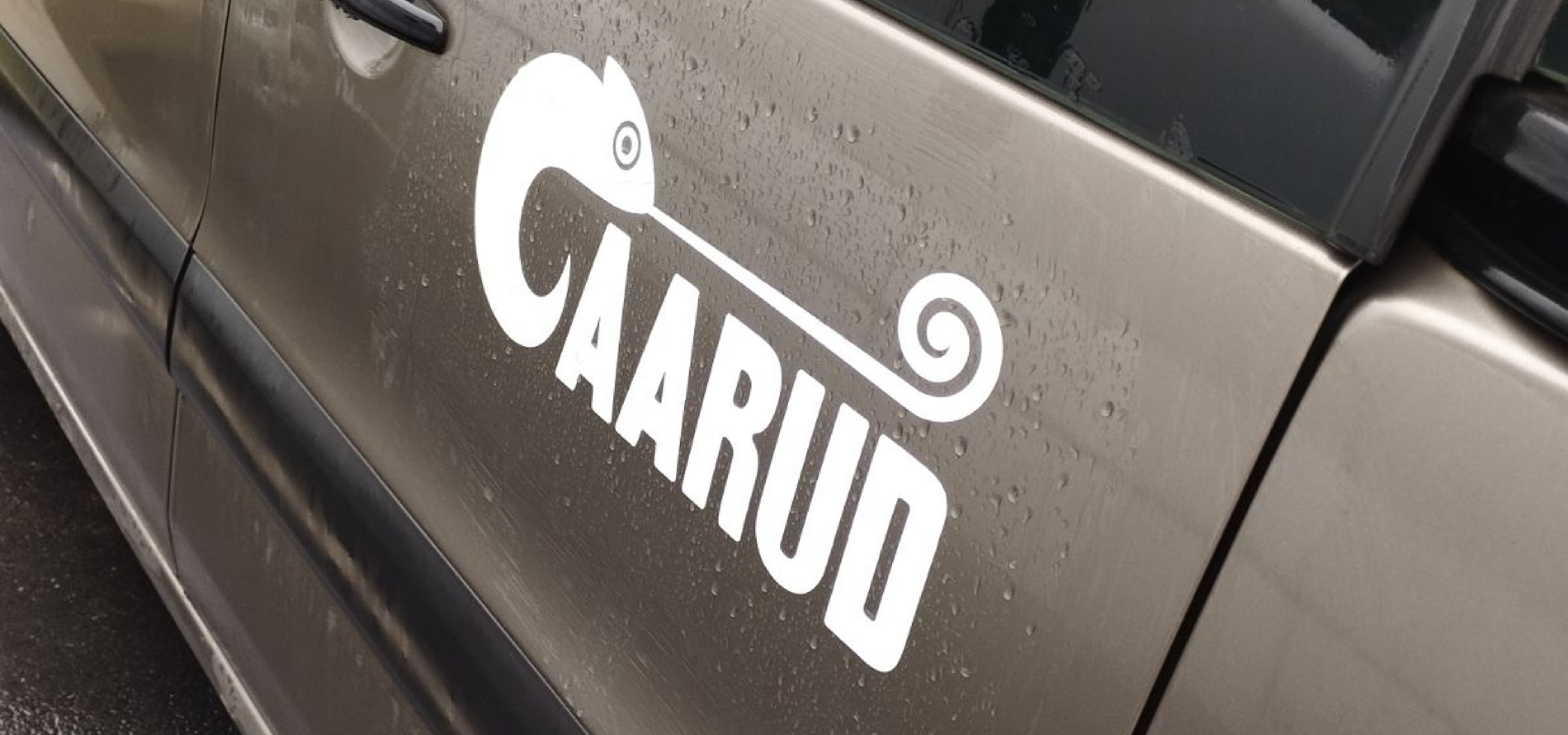 Le logo sur un véhicule du CAARUD